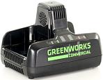 Зарядное устройство GreenWorks G82C2 двойное быстрой зарядки для аккумуляторов 82В (2 х 4А)
