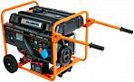 Бензиновый генератор Villartec GG6300ЕВС (PRC, 389 см3, 5.0/5.5 кВт, электростартер, медь, 25 л, комплект колёс, 83.8 кг)