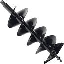 Бур земляной двухзаходный (шнек для мотобура) Patriot D 250B (25 x 80 см, сменные ножи, круг 20 мм)
