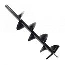 Бур земляной однозаходный (шнек для мотобура) Patriot D 200 (20 x 80 см, круг 20 мм)