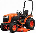 Минитрактор Kubota B2401-RC54 на газонных покрышках (IND, Kubota D1105-E4-D35, 1123 куб.см., механика 9/3, дека 152 см, гидроусилитель руля, 690 кг)