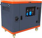 Бензиновый генератор Zongshen QB 9000 E в шумозащитном кожухе с электростартом (PRS, Zongshen, 459 см3, 8.0/7.5 кВт, 27 л, 147 кг)