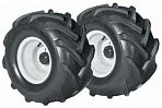 Колёса с шинами MTD 18x9.5" типа Chevron с тракторным протектором для задних колес