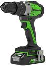 Дрель - шуруповерт ударная аккумуляторная GreenWorks GD24DD60 c АКБ 2 А/ч и ЗУ (PRC, BL 24В, 60 Нм, 1.5 кг)