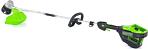 Триммер аккумуляторный GreenWorks GD82LT с АКБ 2.5 А/ч и ЗУ (PRC, BL 82В, леска 2.4 мм, D-рукоятка, 4.25 кг)