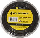 Леска триммерная Champion Nylplus Square 2,4 мм, 2-х компонентный материал, квадрат, 74 м.