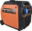 Бензиновый генератор инверторный EVOline BQH 7500 E с электрозапуском (PRC, 302 см3, 6.0/6.5 кВт, 17.5 л, комплект колес, 50.5 кг)