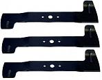 Нож деки Stiga 41,7 см., для Tornado 6118 HW / 7118 HWS / Pro 9118 XWS / 9121 XWSY мульчирующий (комплект 3 шт.)