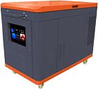 Бензиновый генератор Zongshen QB 12003 E трёхфазный в шумозащитном кожухе (PRS, Zongshen, 679 см3, 11/10 кВт, электростартер, 27 л, 171 кг)