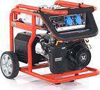 Бензиновый генератор Zongshen Premium KB 5000 (PRC, 272 см3, 4.0/4.5 кВт, 15 л, колеса, 55 кг)