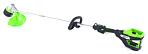 Триммер аккумуляторный GreenWorks ST121 без АКБ и ЗУ (PRC, BL 82В, 1.2 кВт, леска 2.4 мм, D-рукоятка, ремень, 4.3 кг)