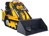 Универсальная машина мини-погрузчик Baumech ML-03 Pro + ковш для снега 120 см. с двигателем Zongshen GB750 V-Twin