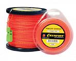 Леска триммерная Champion Square Twist Duo 2,0 мм., 2-х компонентный материал, витой квадрат, 15 м.